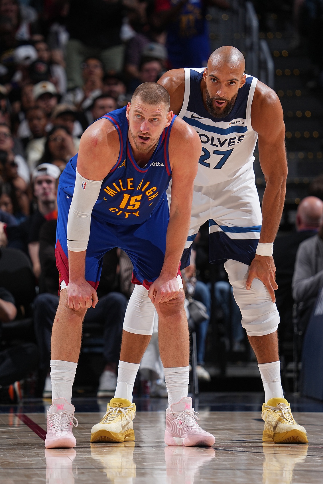 开云-约基奇：戈贝尔是非常优秀的防守者 森林狼全队防守都很好